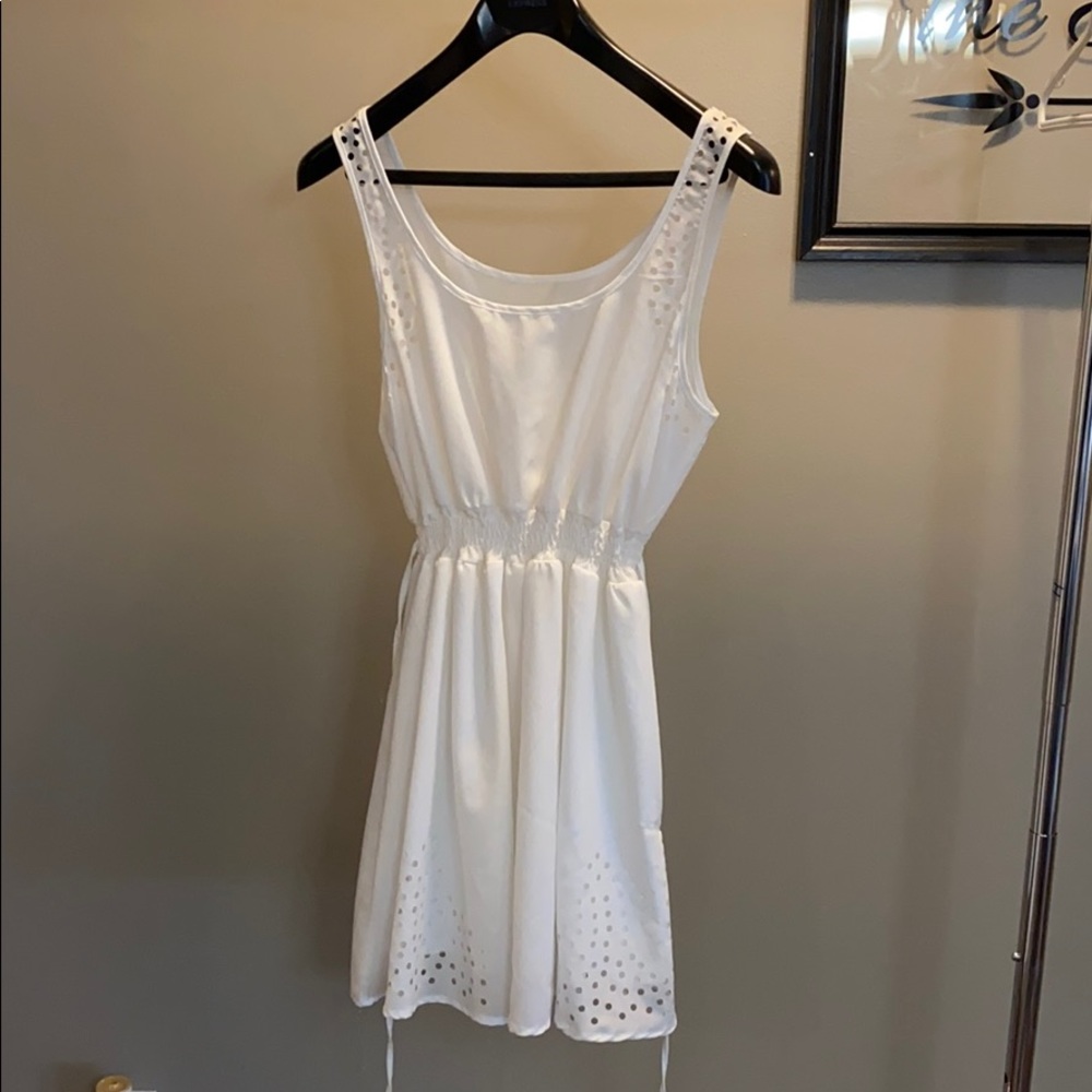 White dress